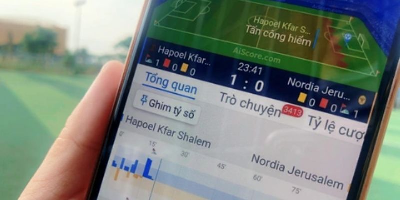 Cách cá cược bóng đá dựa vào tỷ số