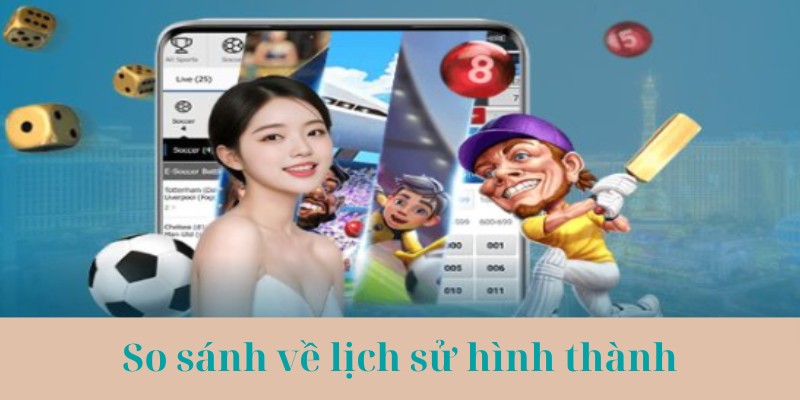 Sự chênh lệch trong lịch sử nhà cái giữa Goal 123 và W88