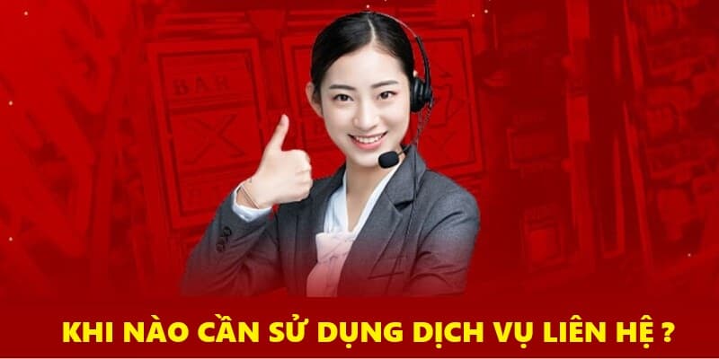 Các trường hợp cần sử dụng liên hệ hỗ trợ từ Goal123