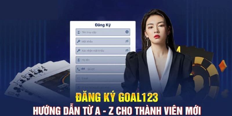 Chỉ với 3 bước là hội viên đã thành công đăng ký ID hội viên tại GOAL123