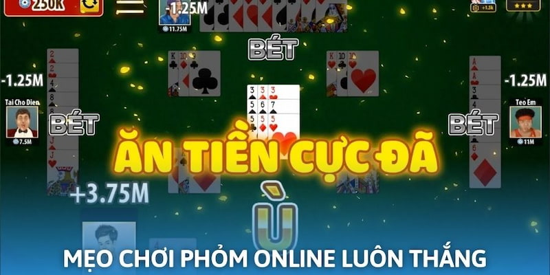Mẹo chơi phỏm luôn thắng