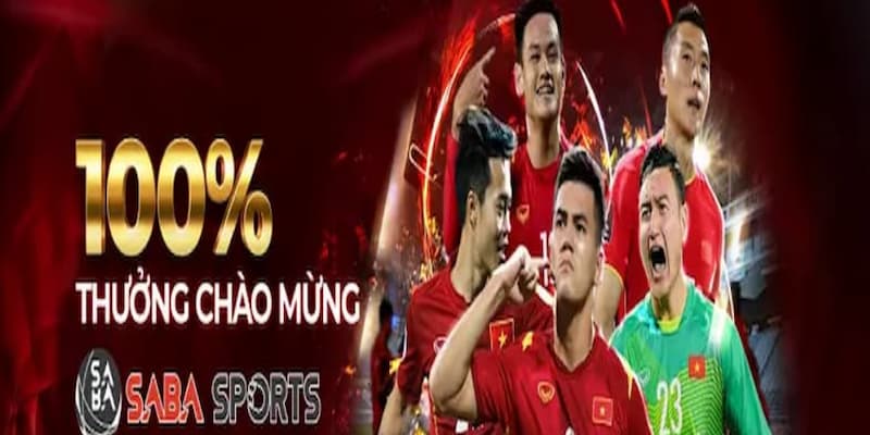 GOAL123 tặng đến 100% lần nạp trong sảnh SABA Sports