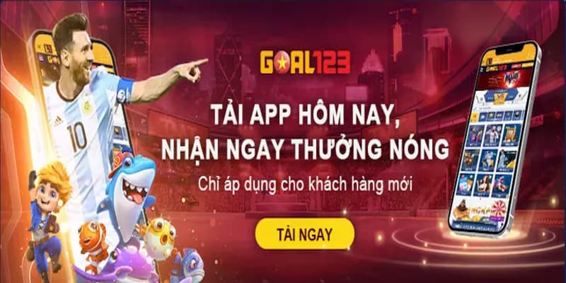 Goal123 tặng 150% thưởng chào mừng