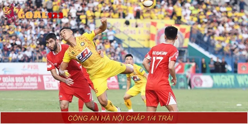 Nhiều khả năng, Công An Hà Nội sẽ chấp đối thủ 1/4 trái
