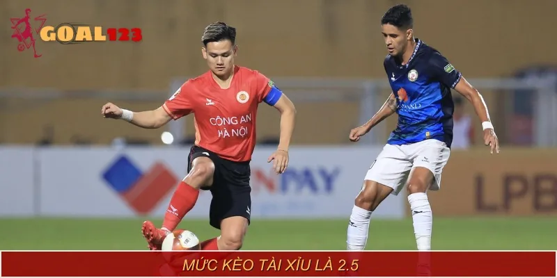Mức kèo tài xỉu ở trận đấu này được đánh giá ở mức 2.5