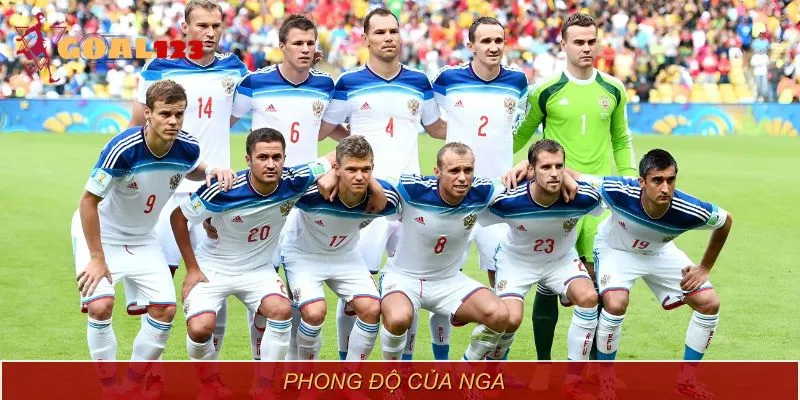 Hàng công đội tuyển Nga hiện thi đấu vô cùng ổn định